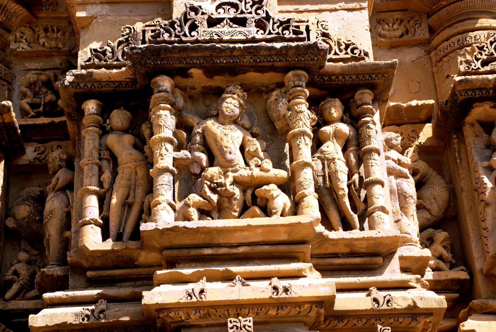 Храмовый комплекс Каджурахо в Индии