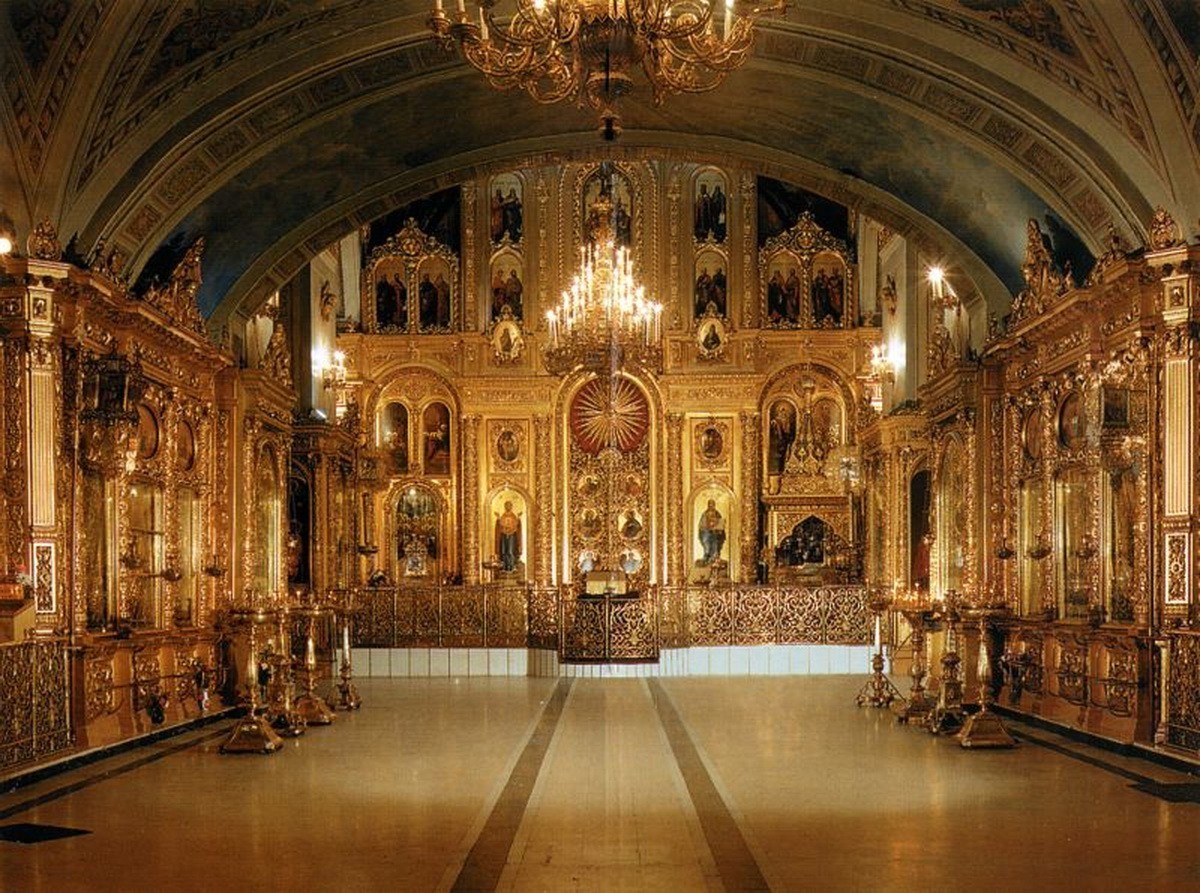 Елоховский Богоявленский собор внутри