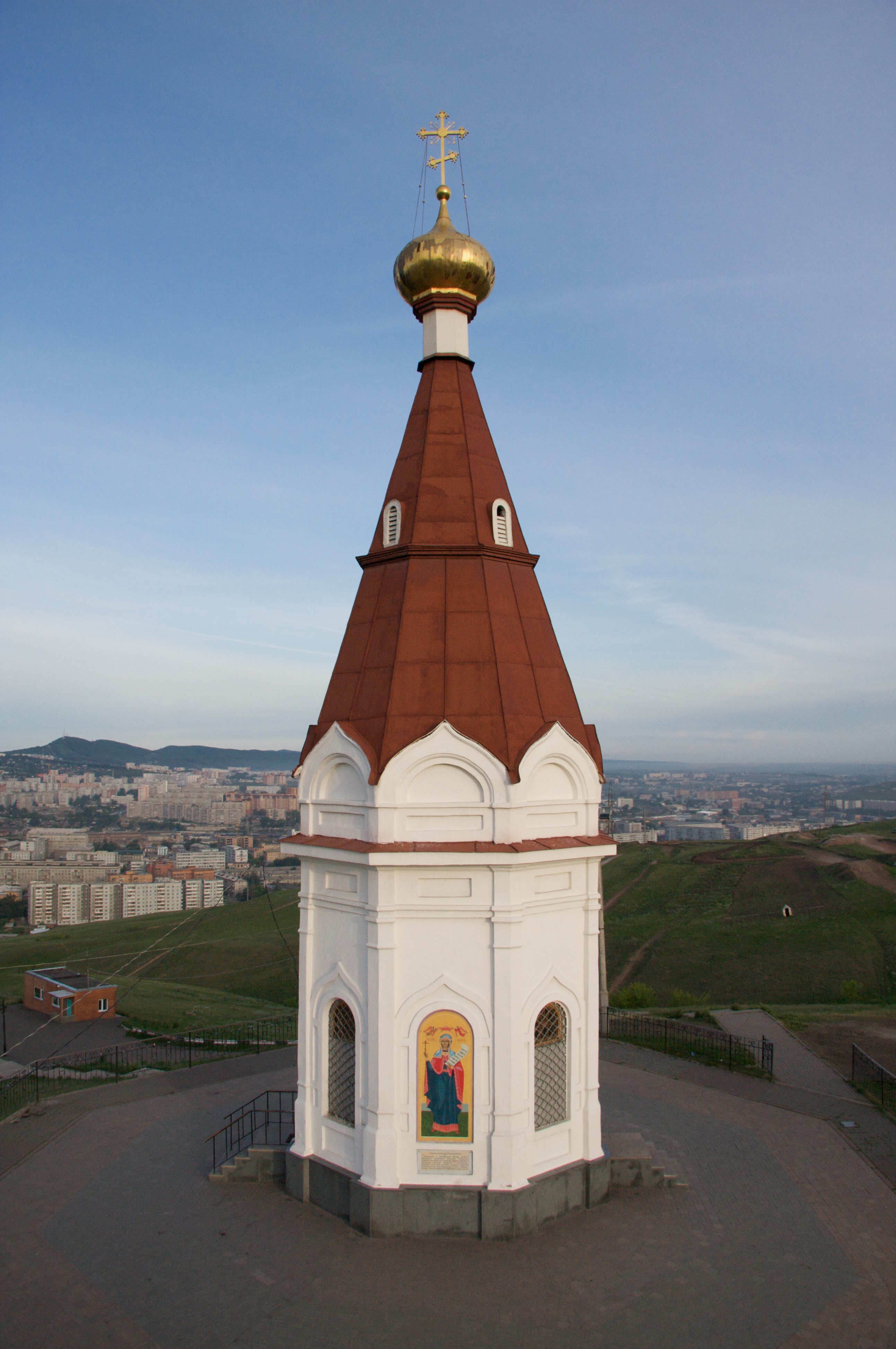 Часовня Красноярск красная