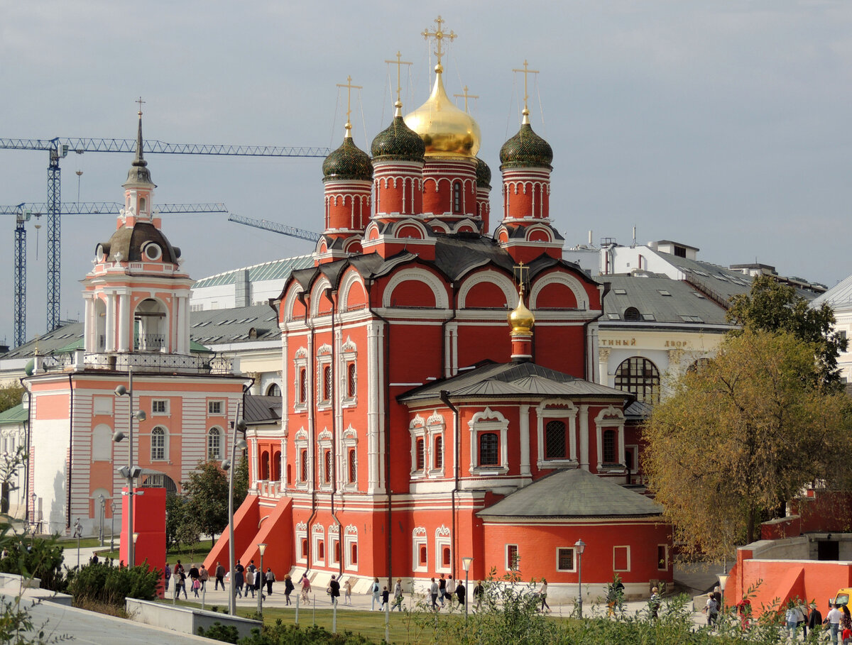 Знаменский монастырь Москва Варварка