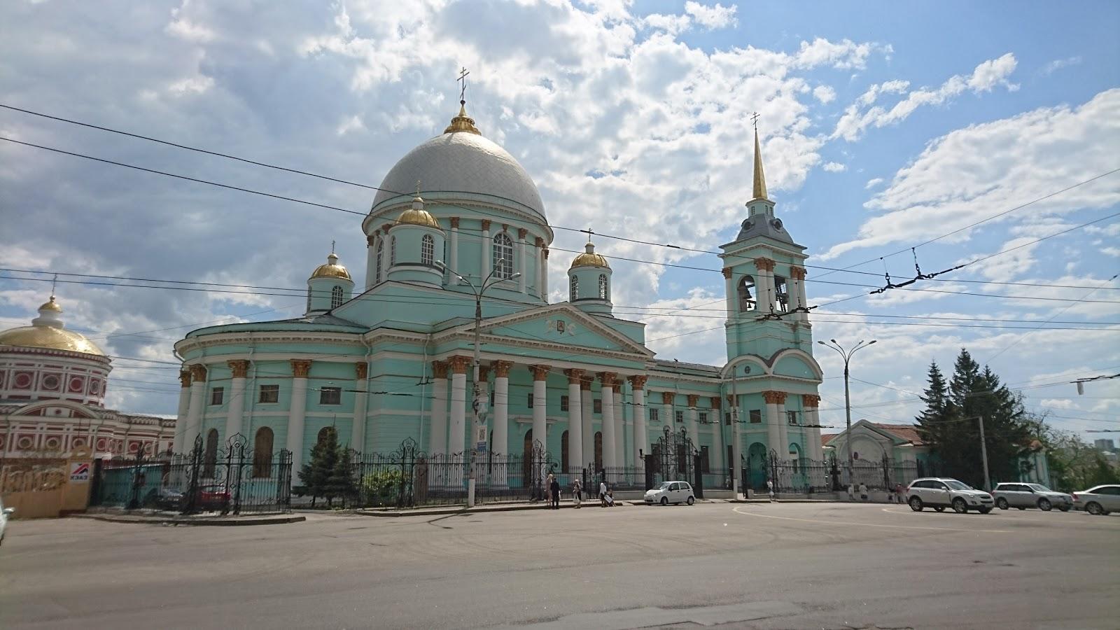 Кафедральный Знаменский собор города Курска