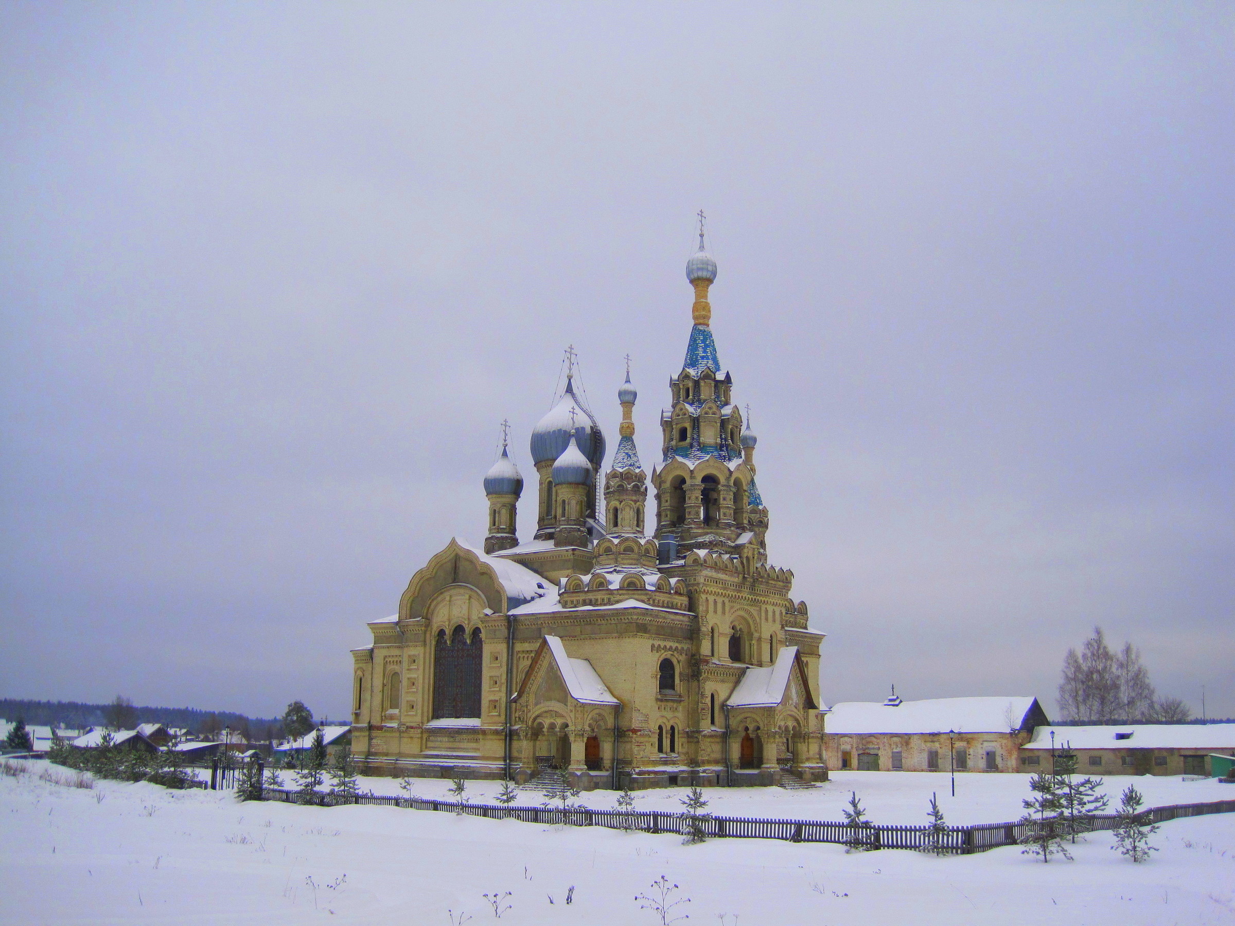 Село Кукобой храм Спаса Нерукотворного