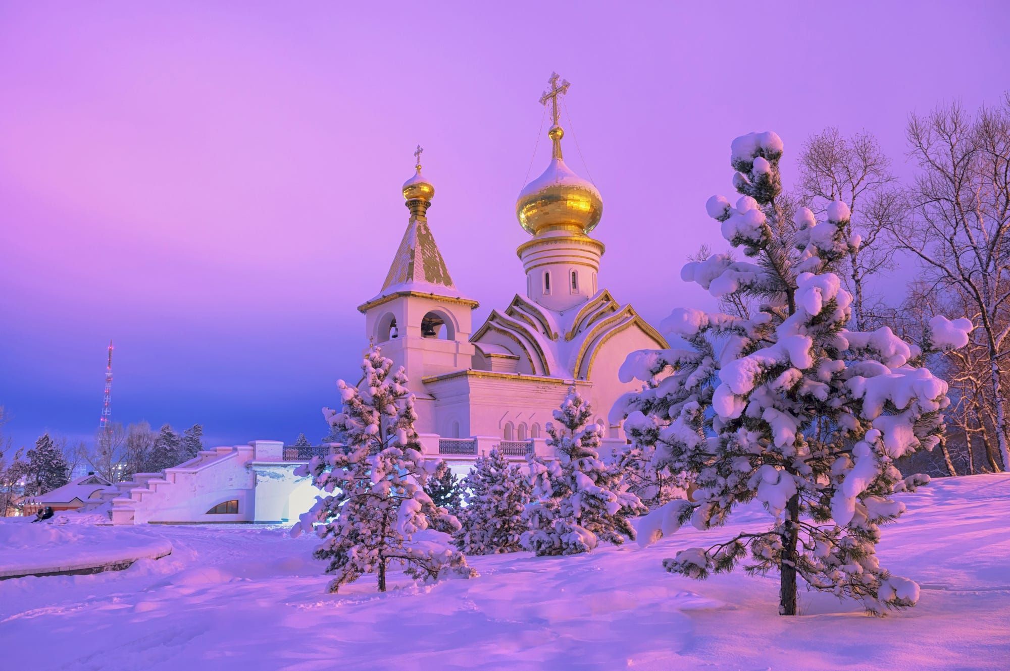 картинки храм зимой красивые