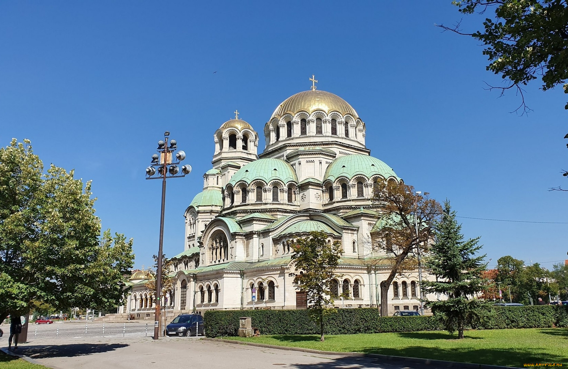 Город София Болгарии собор Александра Невского