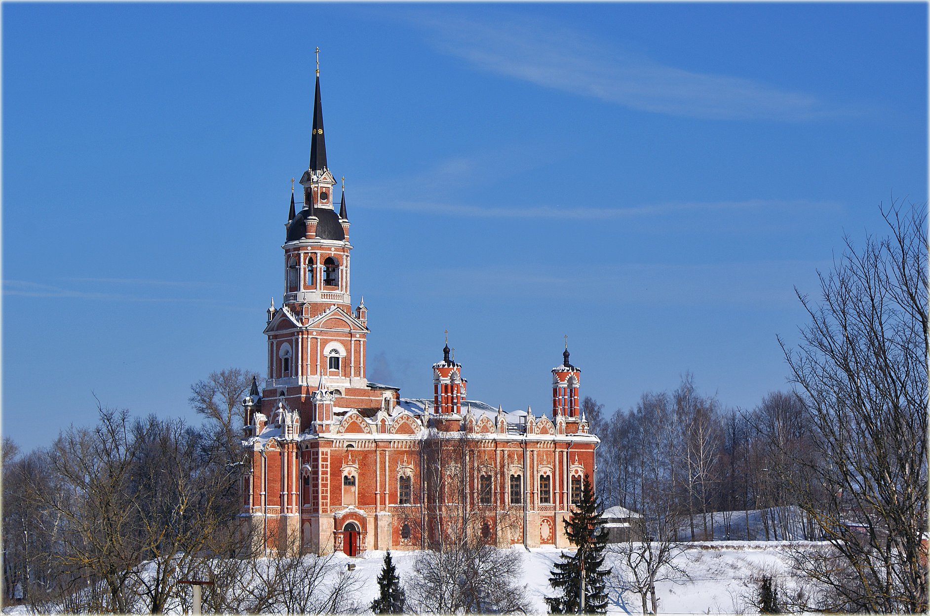 Никольский собор Можайск зима