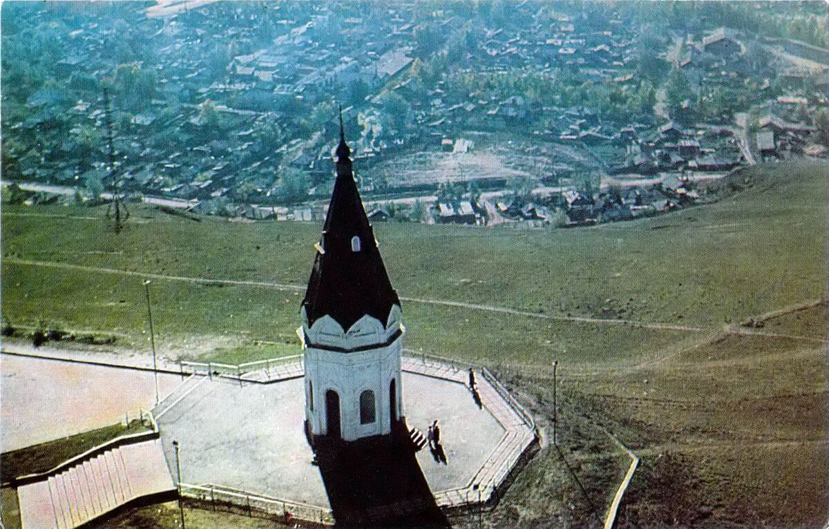 Часовня на караульной горе Красноярск