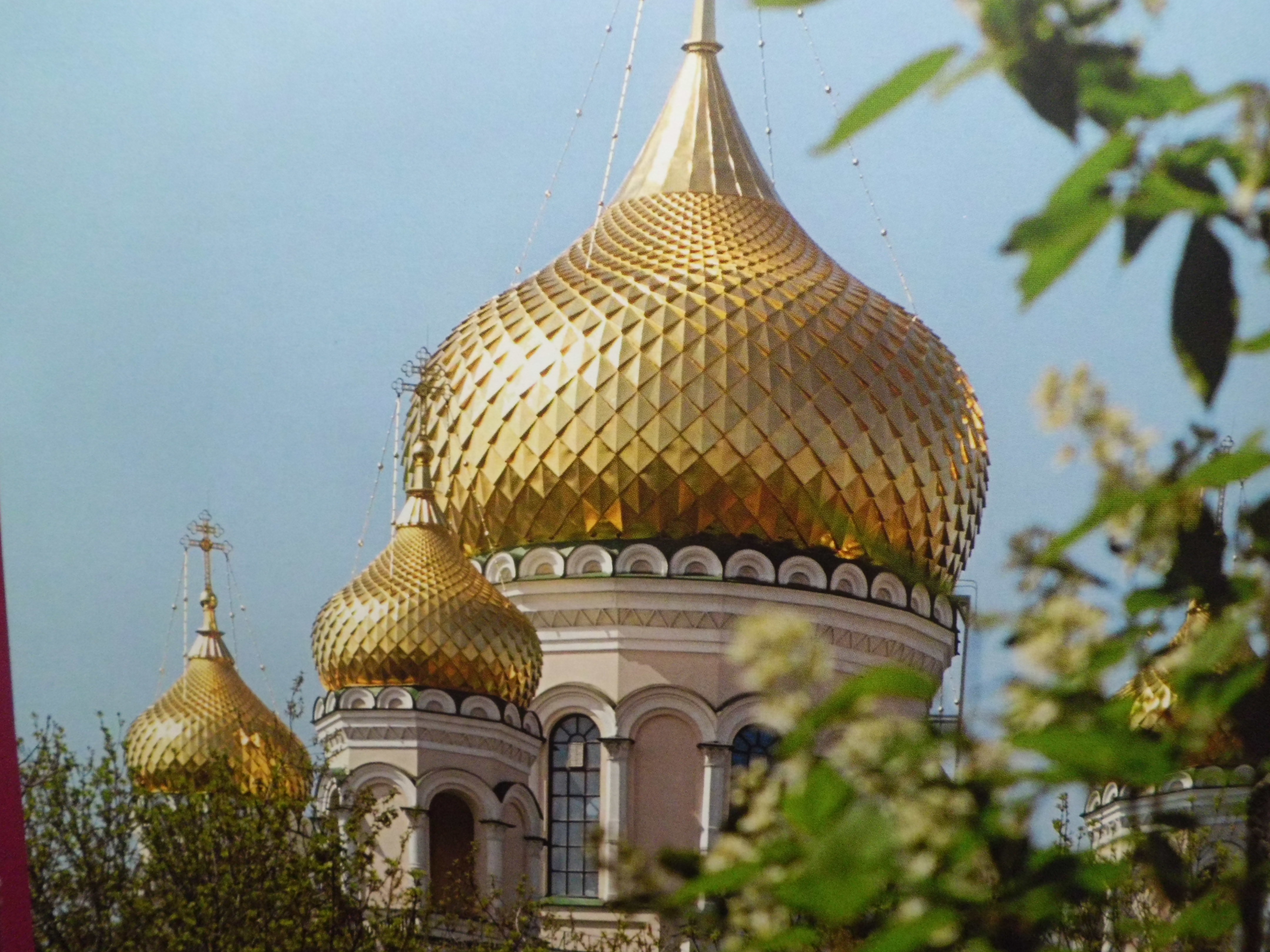 Храм в Санкт-Петербурге золотые купола