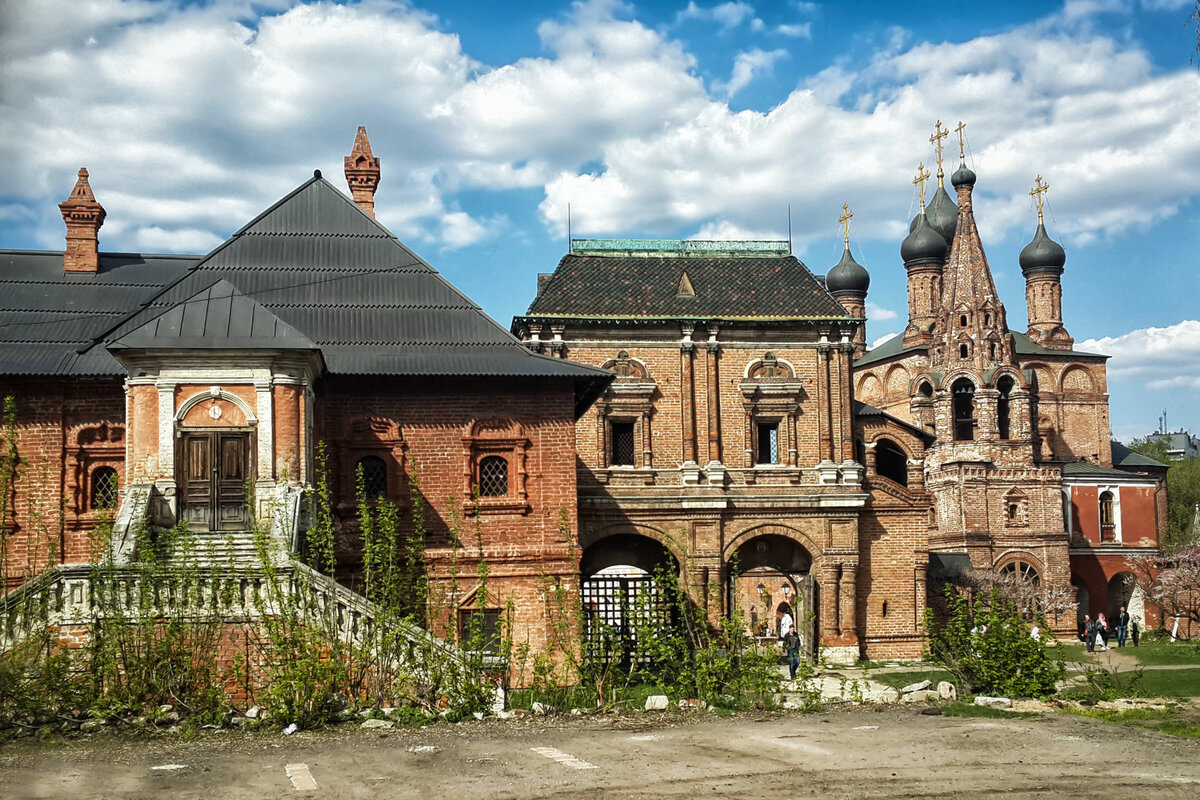 старые места в москве для