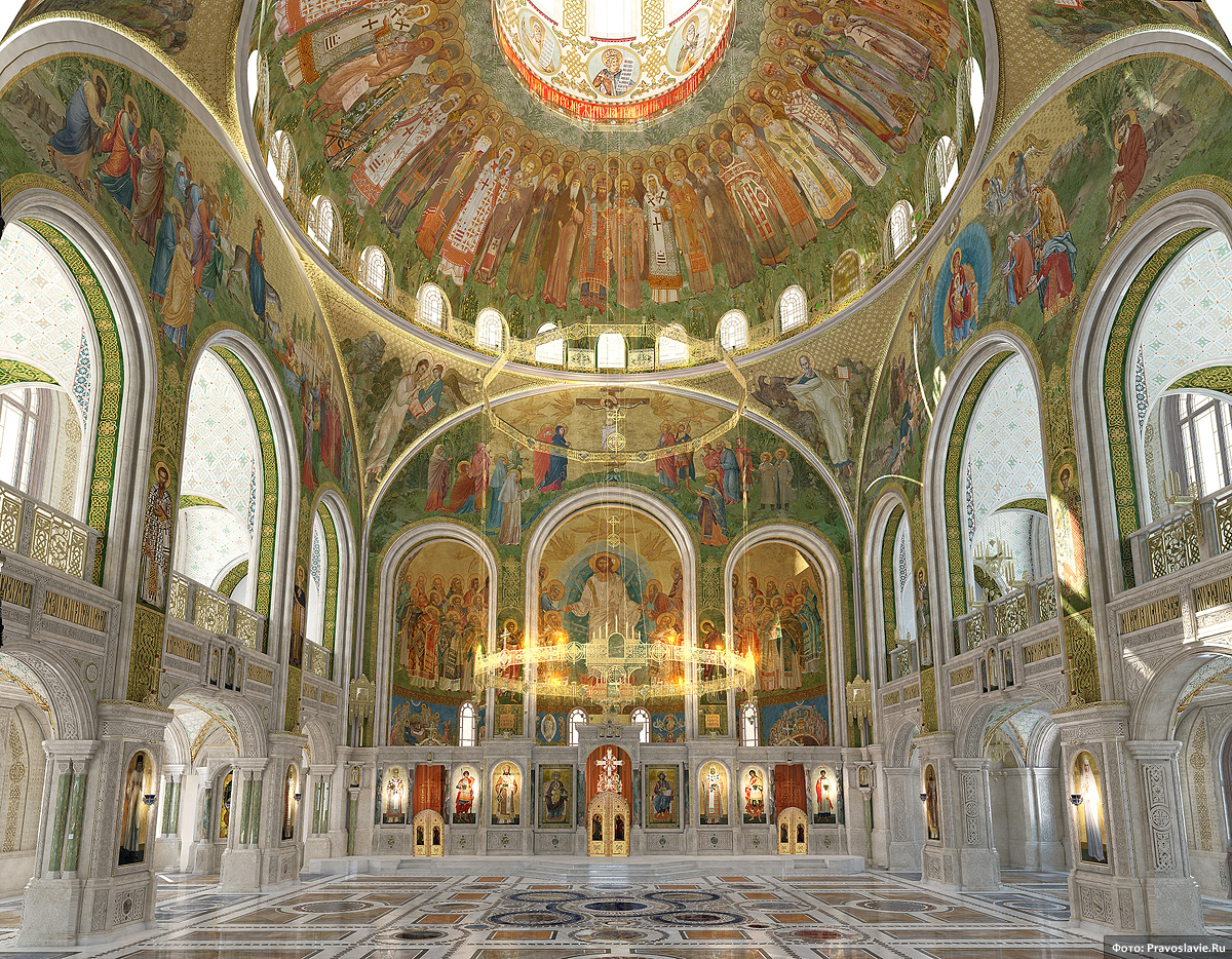 интерьер православного храма