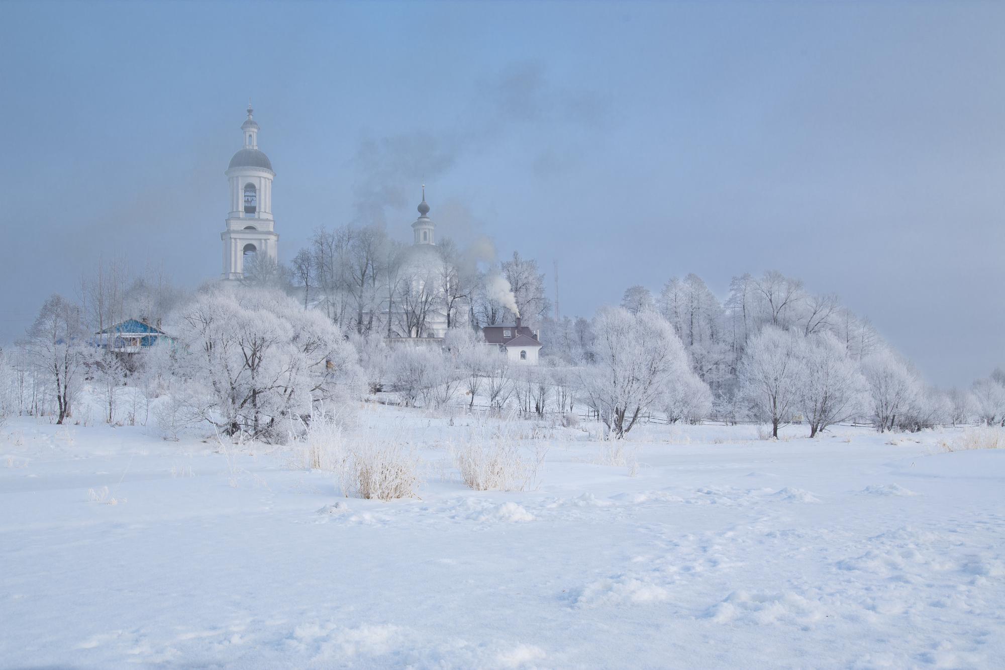 Зима Владимирская обл Филипповское Церковь