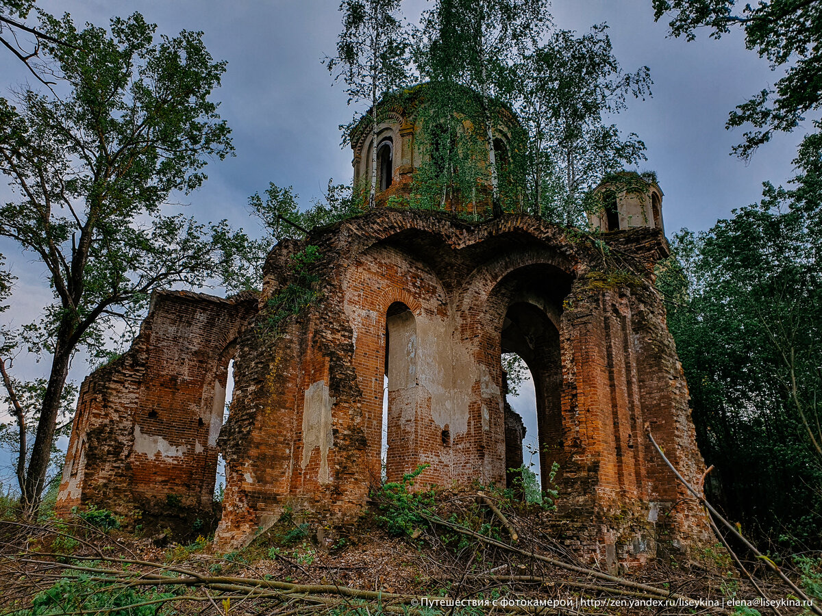 Заброшенный храм Расторгуево