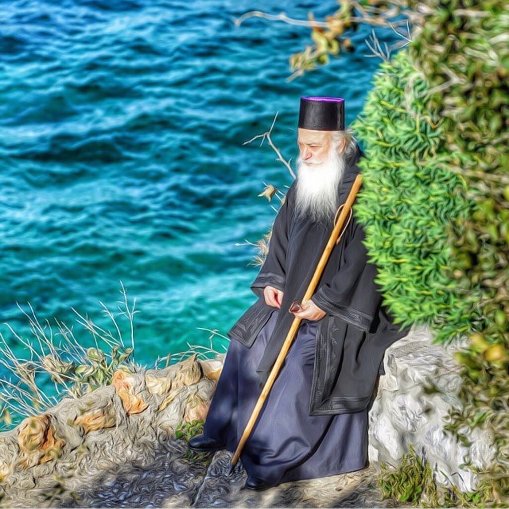 Монах Феодосий Крит