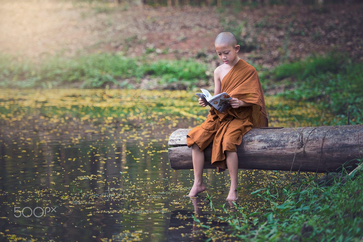 Буддийские монахи отшельники