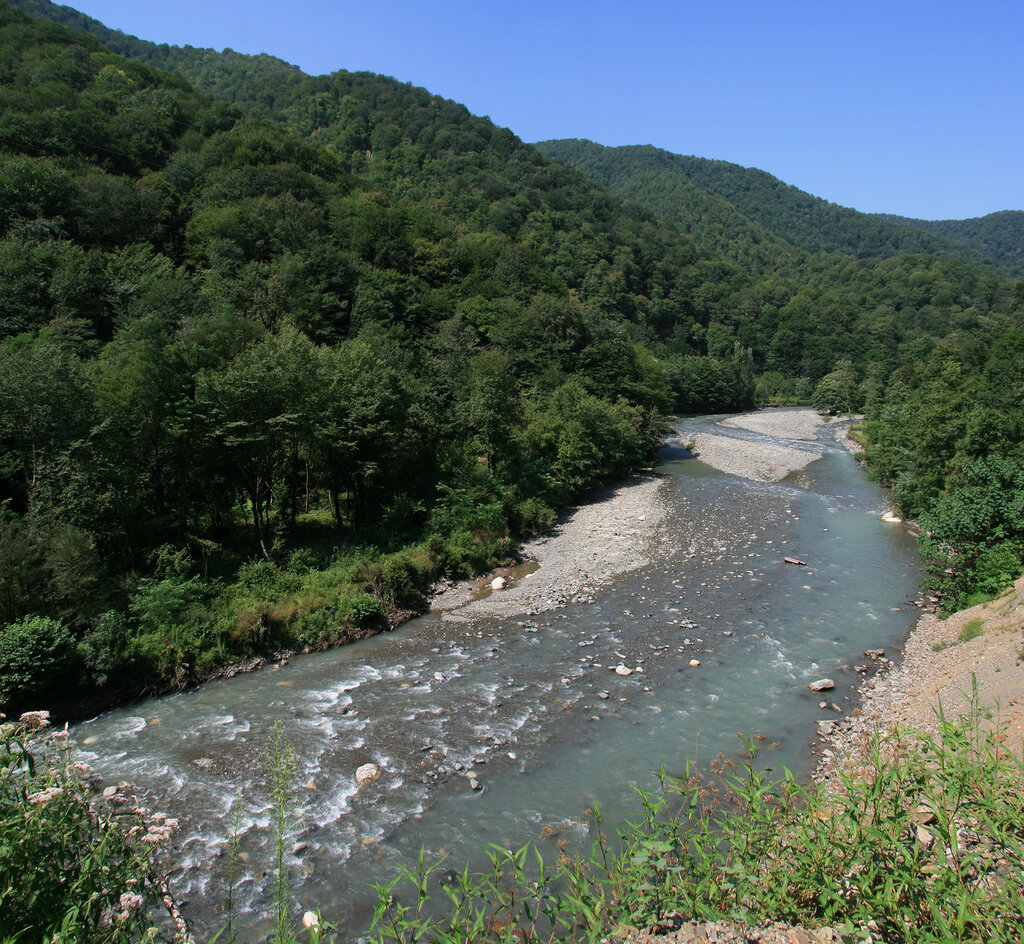 Река Гумиста Сухум