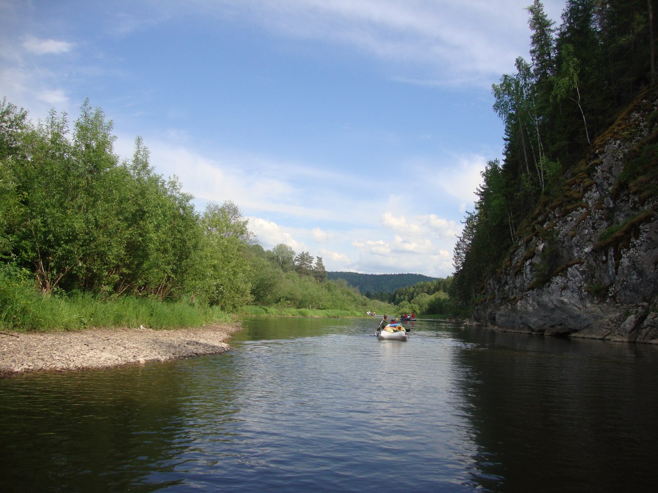 Река Серга Свердловской области Оленьи ручьи