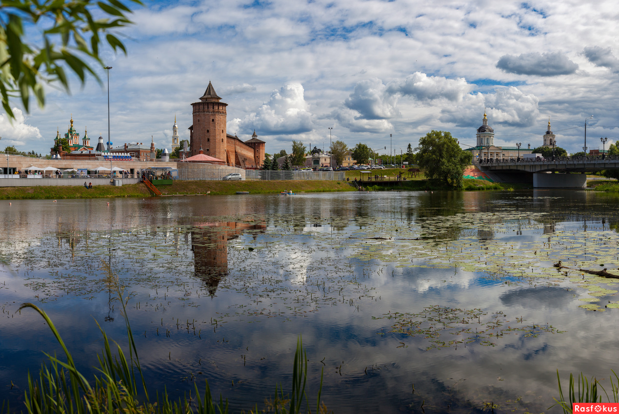 москва река в коломне