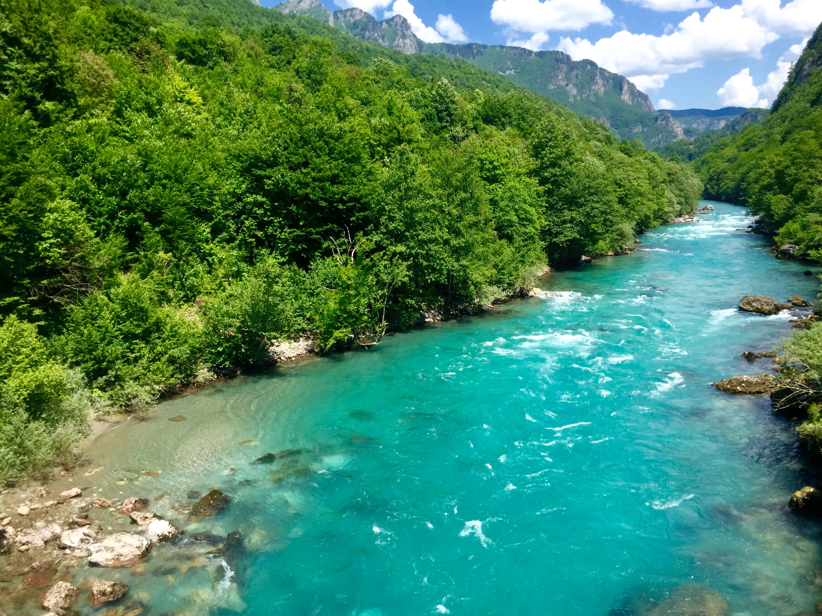 Горные реки Черногории