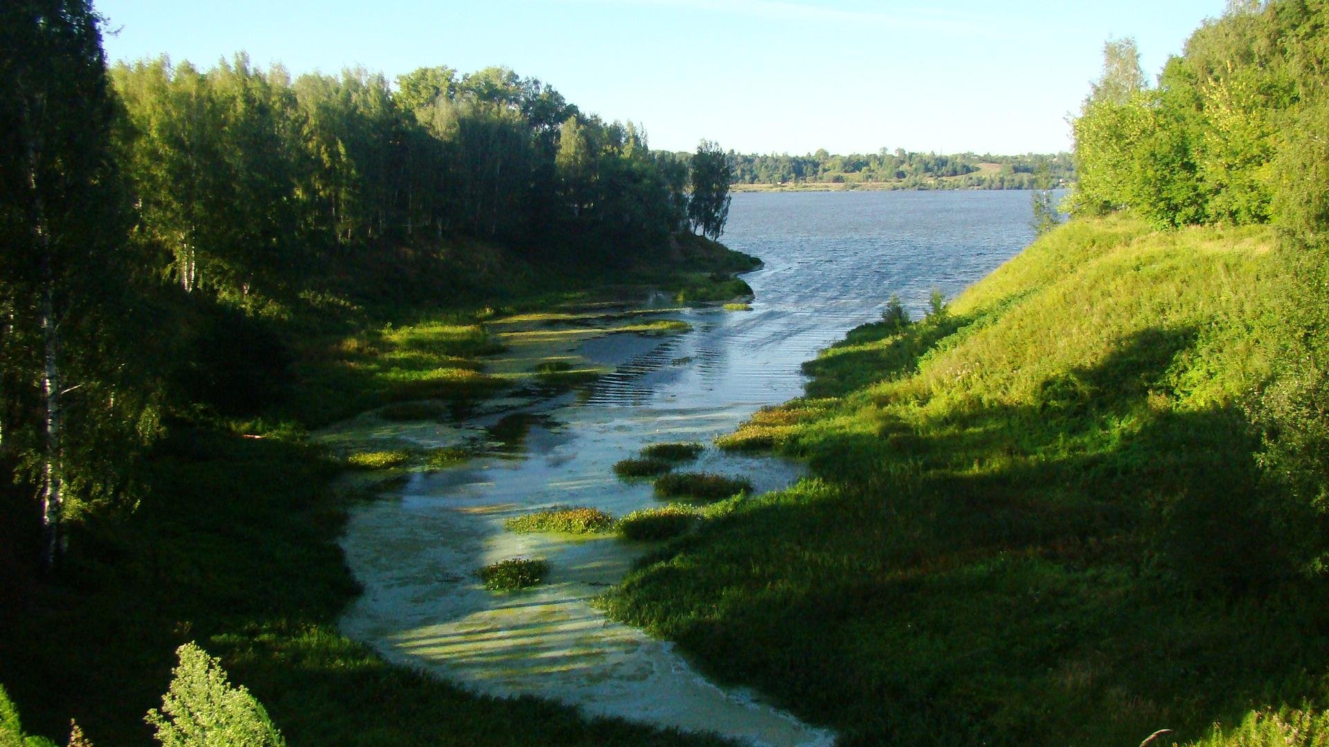 Река Казоха в Кинешме