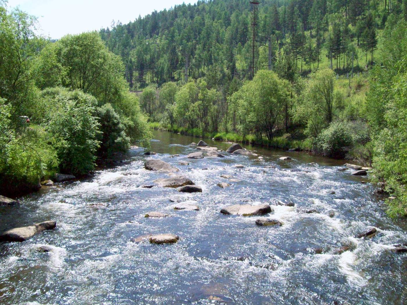 Олха Иркутск речка