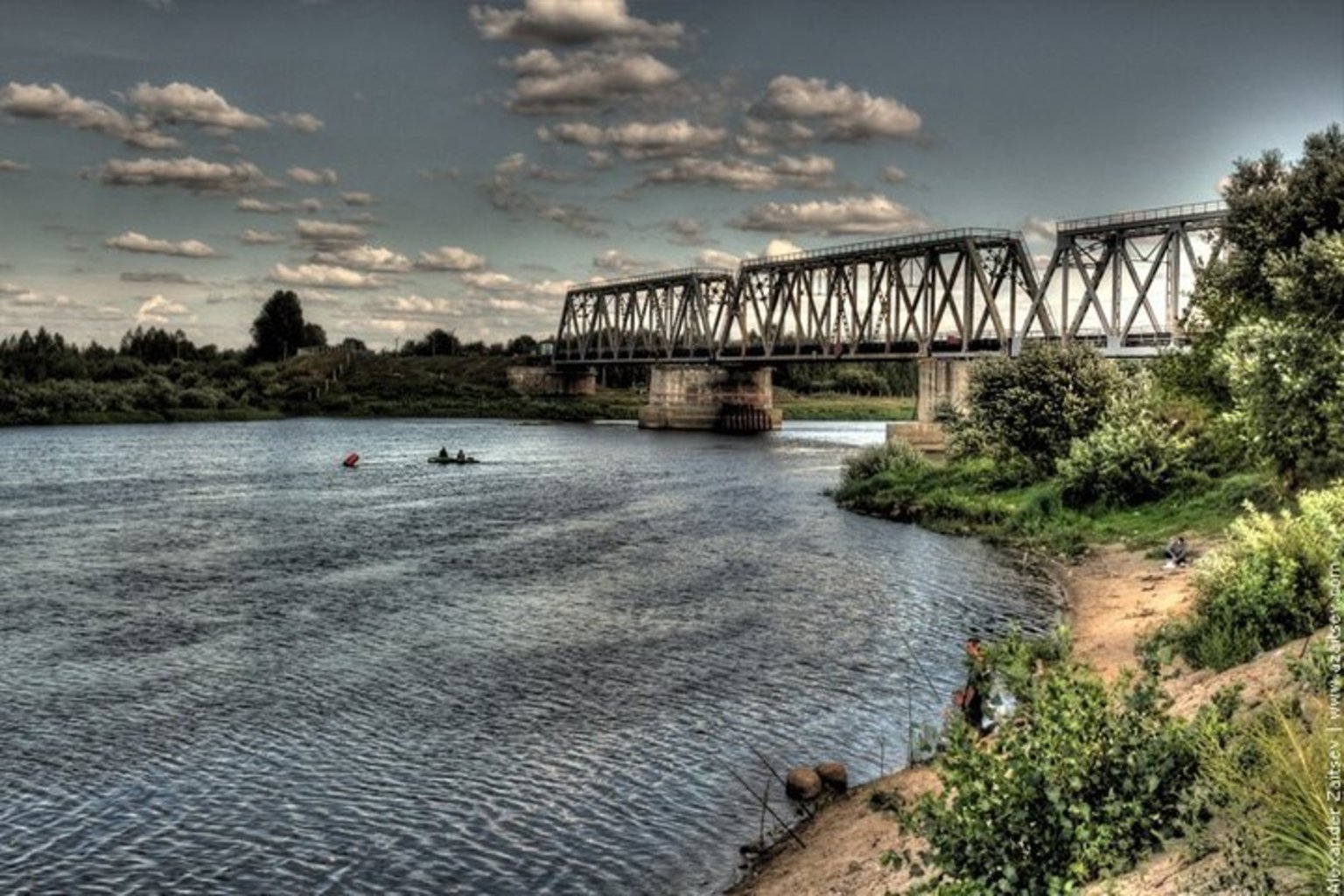 Река Березина город Борисов