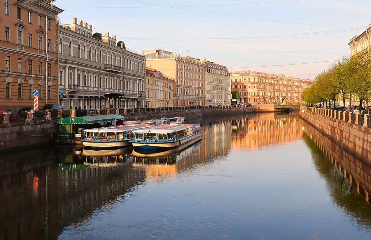Набережная реки Фонтанки Санкт-Петербург
