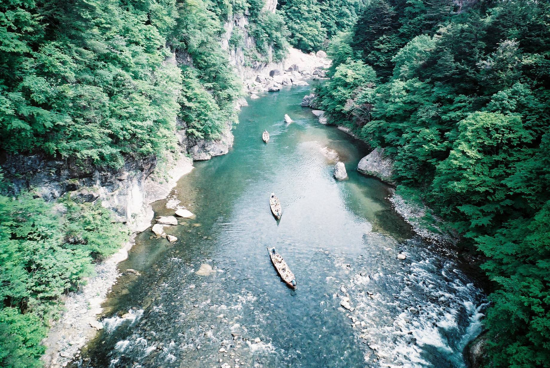 Река Синано в Японии