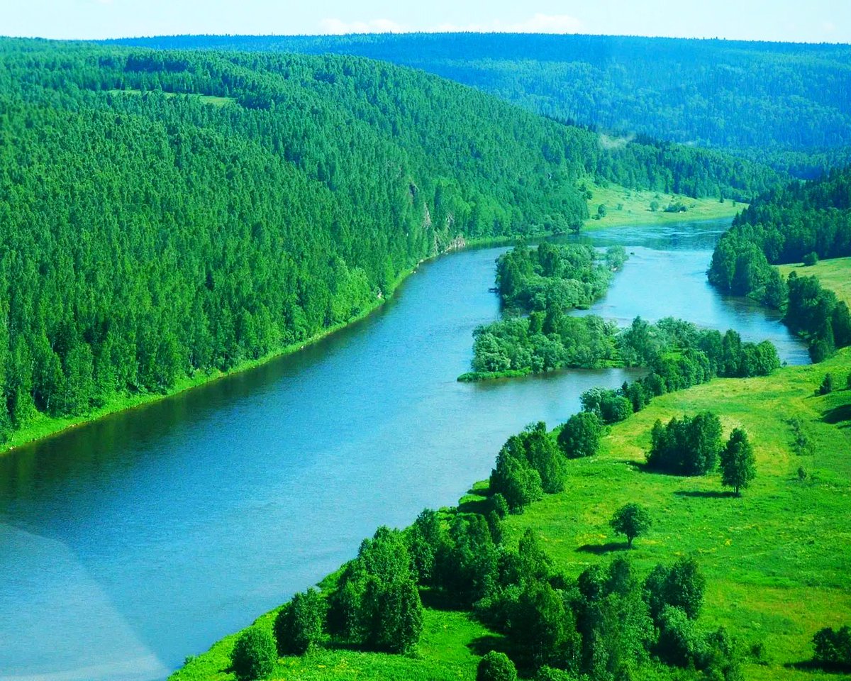 Река Косьва Пермский Край Фото
