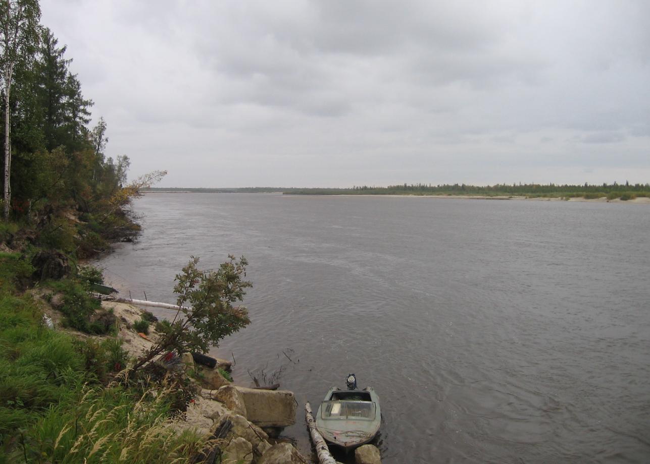 Река Надым фото