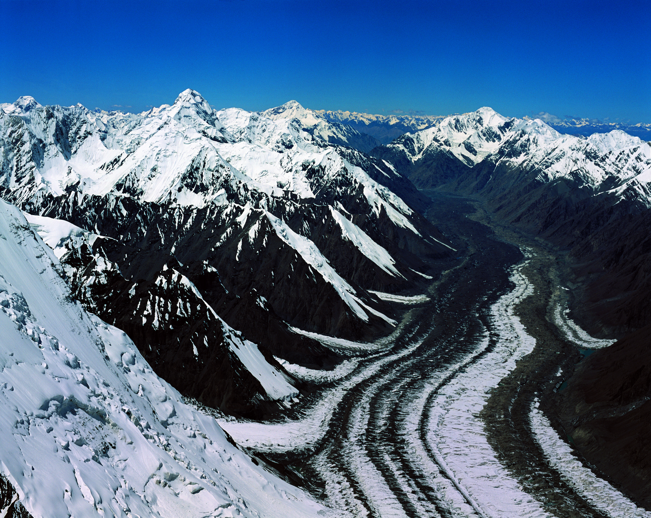 Ледник Иныльчек Киргизия