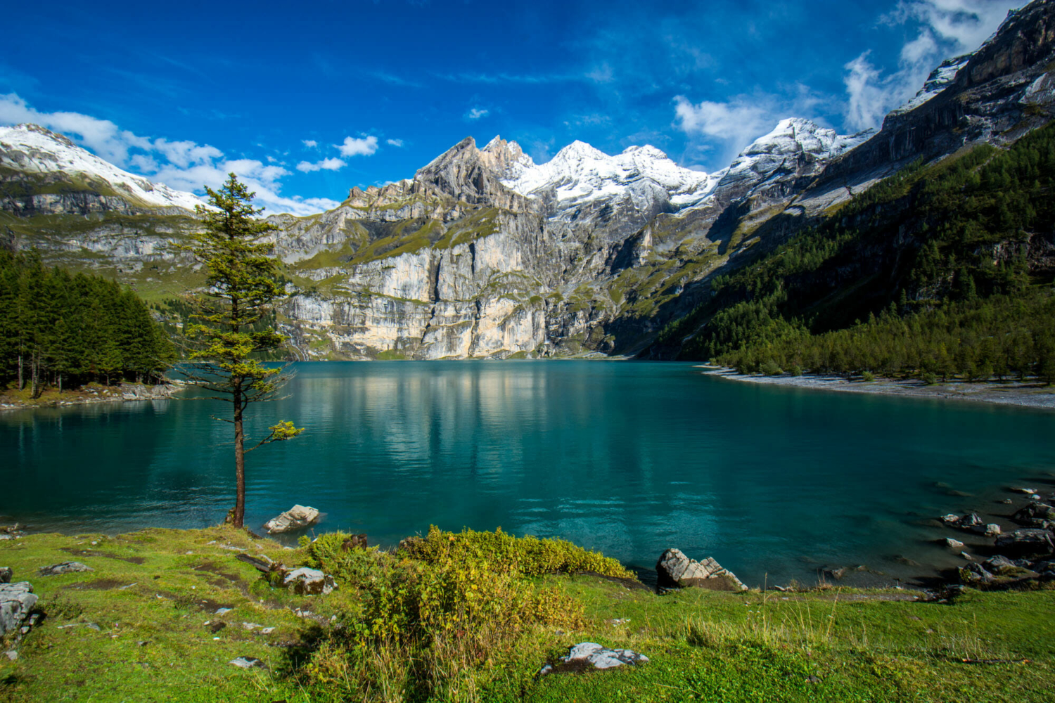 Озеро Эшинензе Швейцария