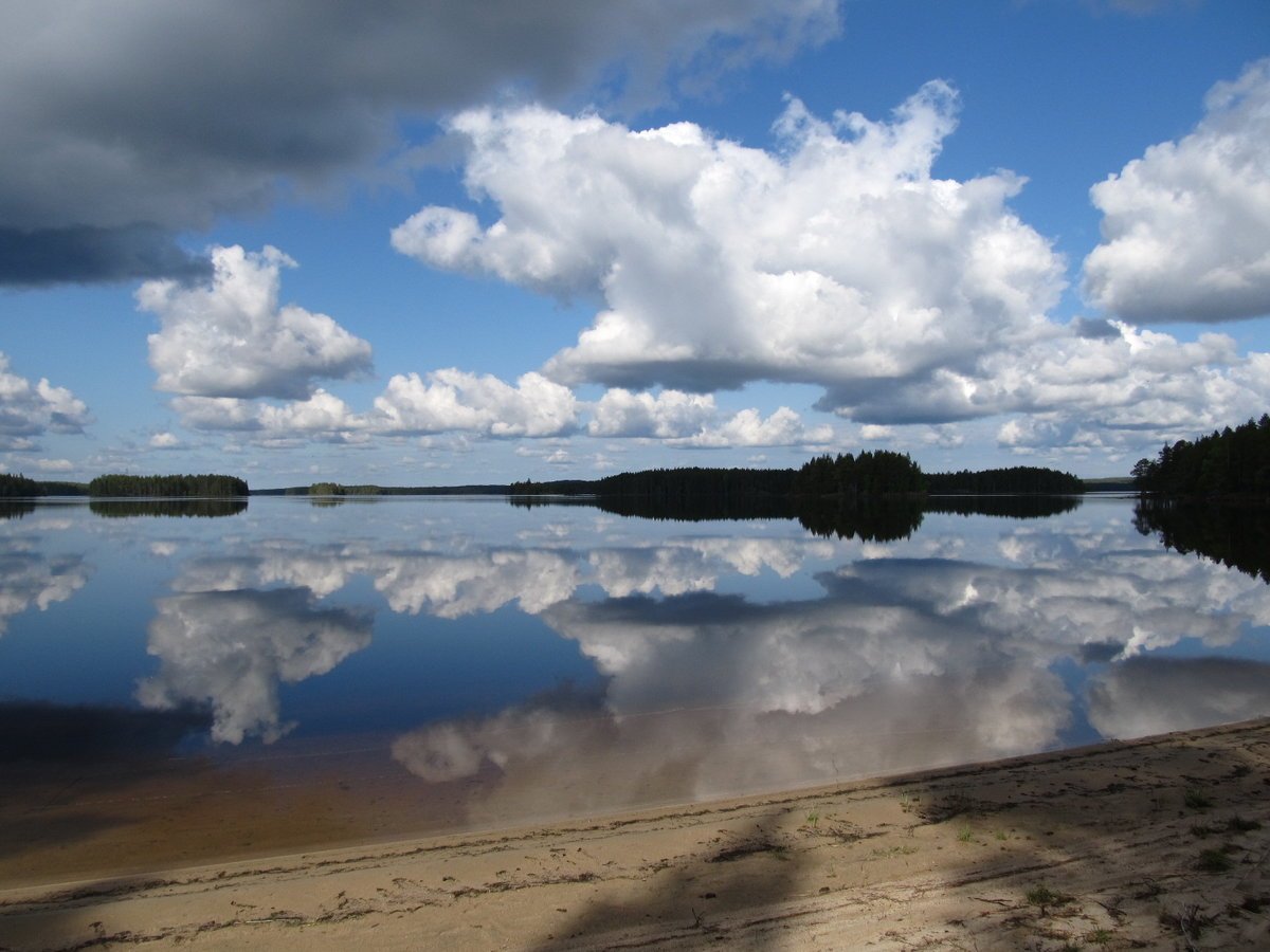 Озеро Куйто Калевала