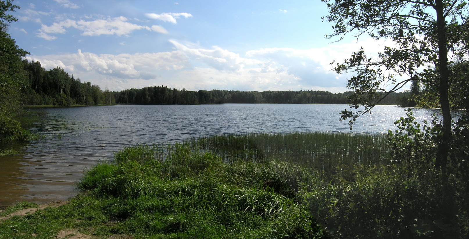 Озеро Окуловское Новгородская область