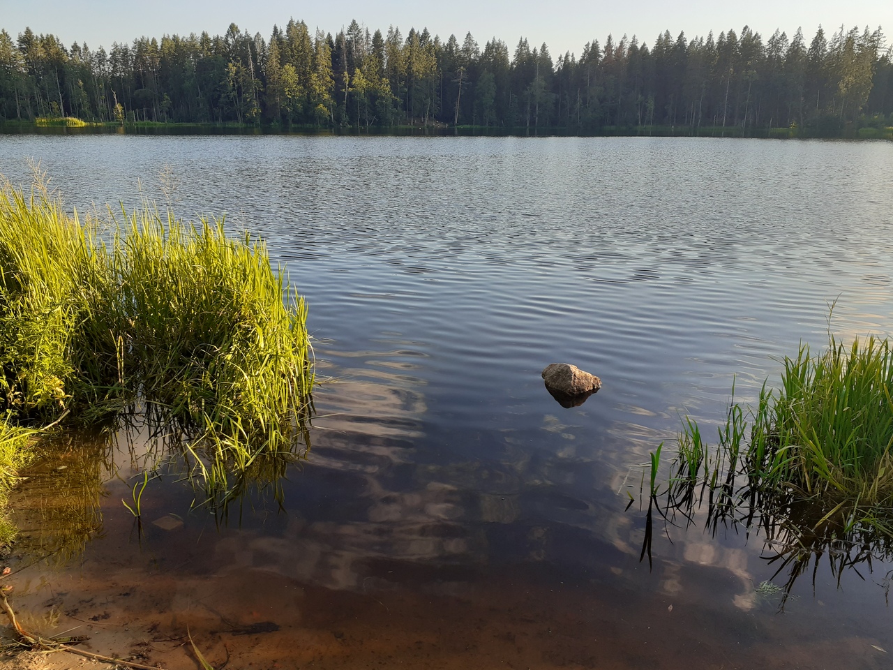 На озере - 19 фото
