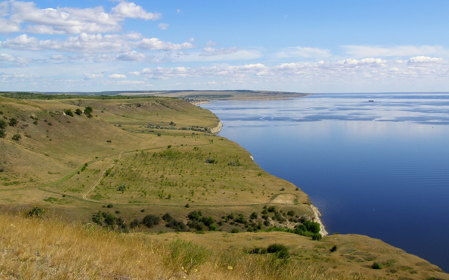 Природный парк Щербаковский Волга