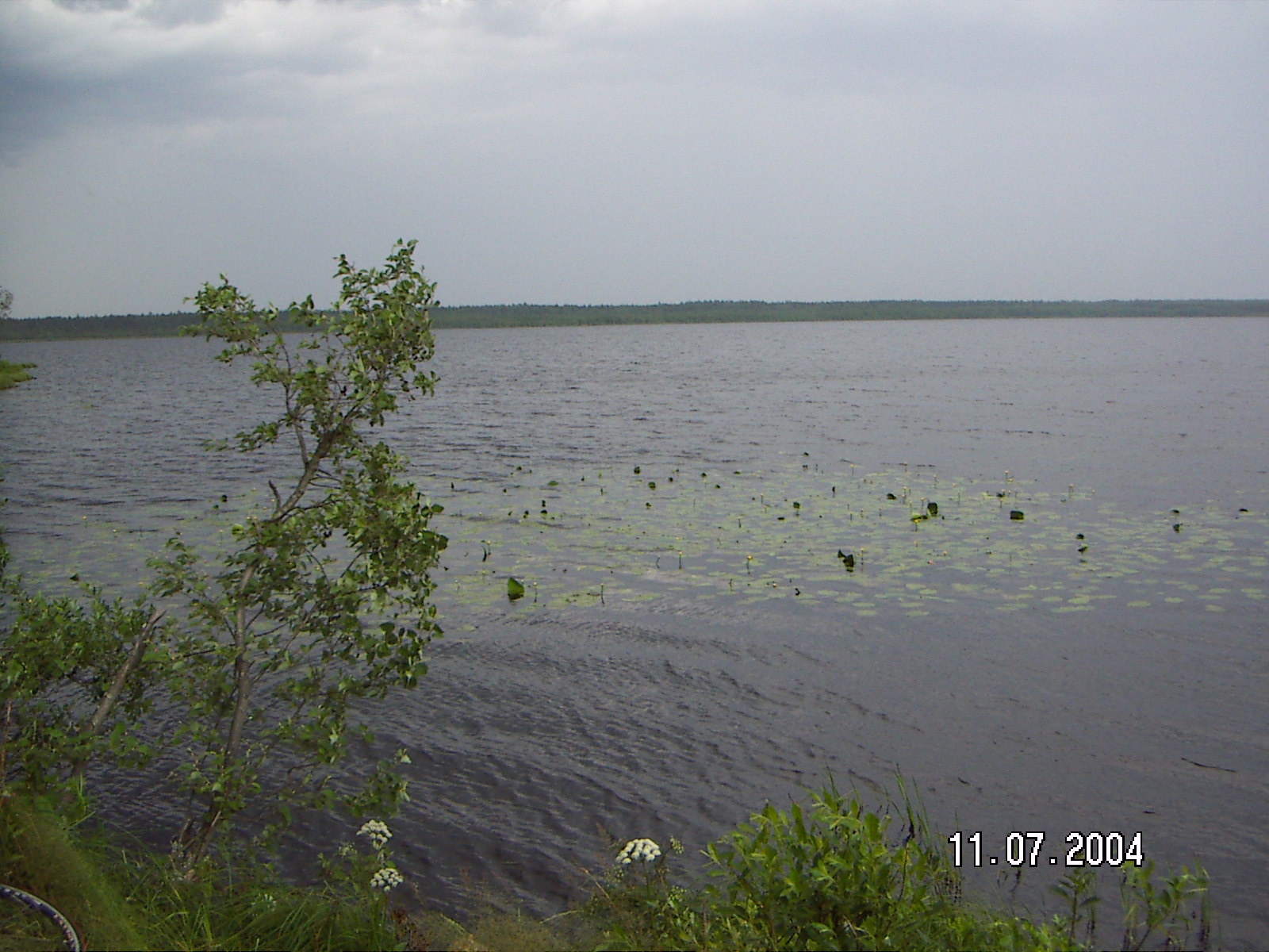 Глубины озера Волоярви