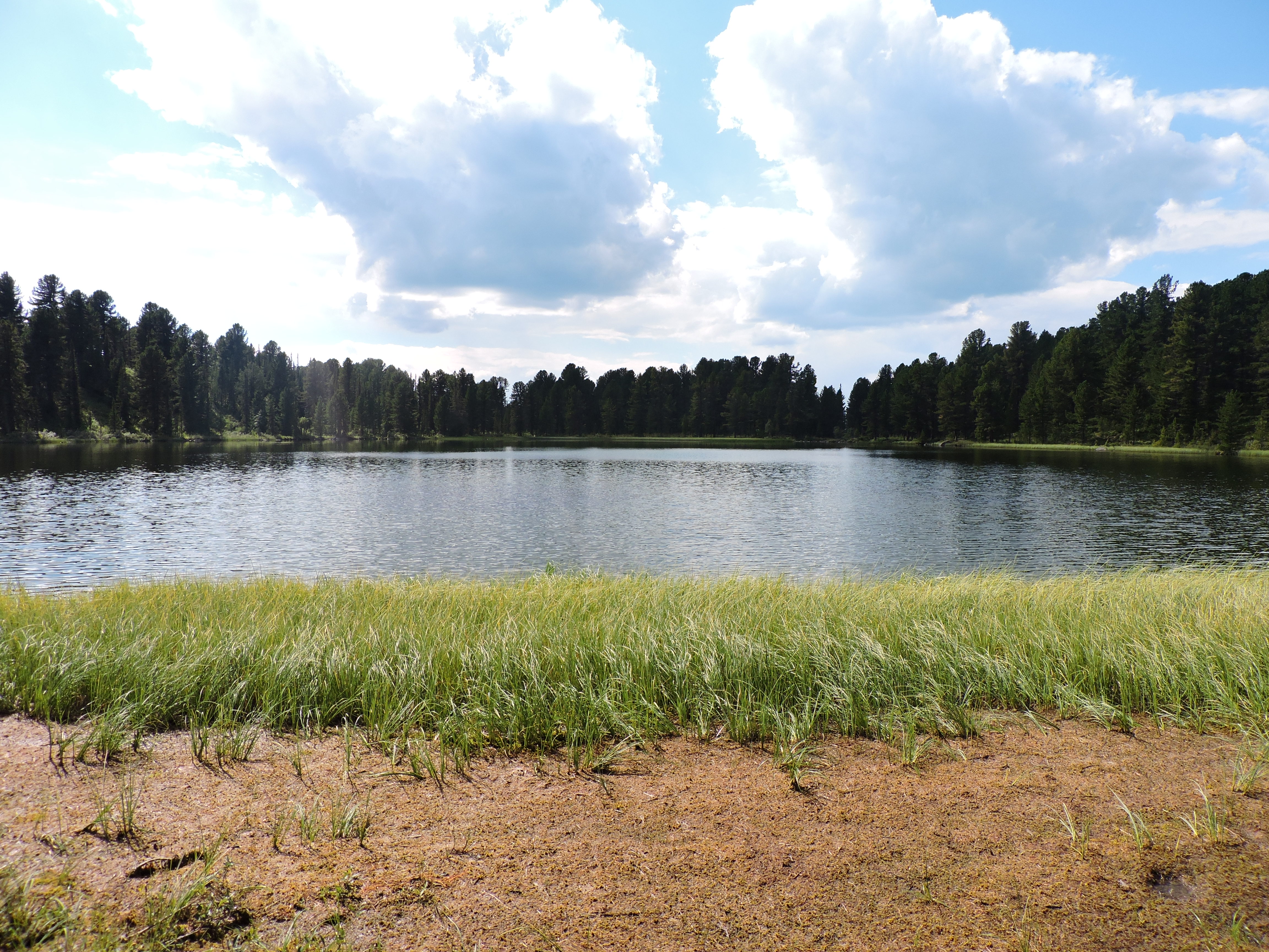 Озеро Итколампи в Токсово