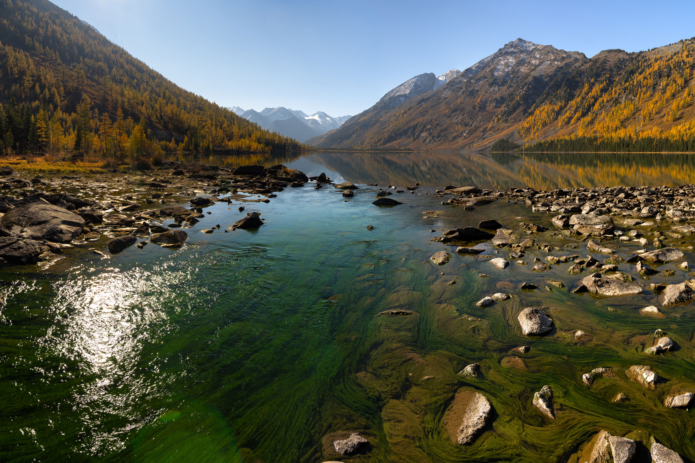 Мультинские озёра нижнее Республика Алтай