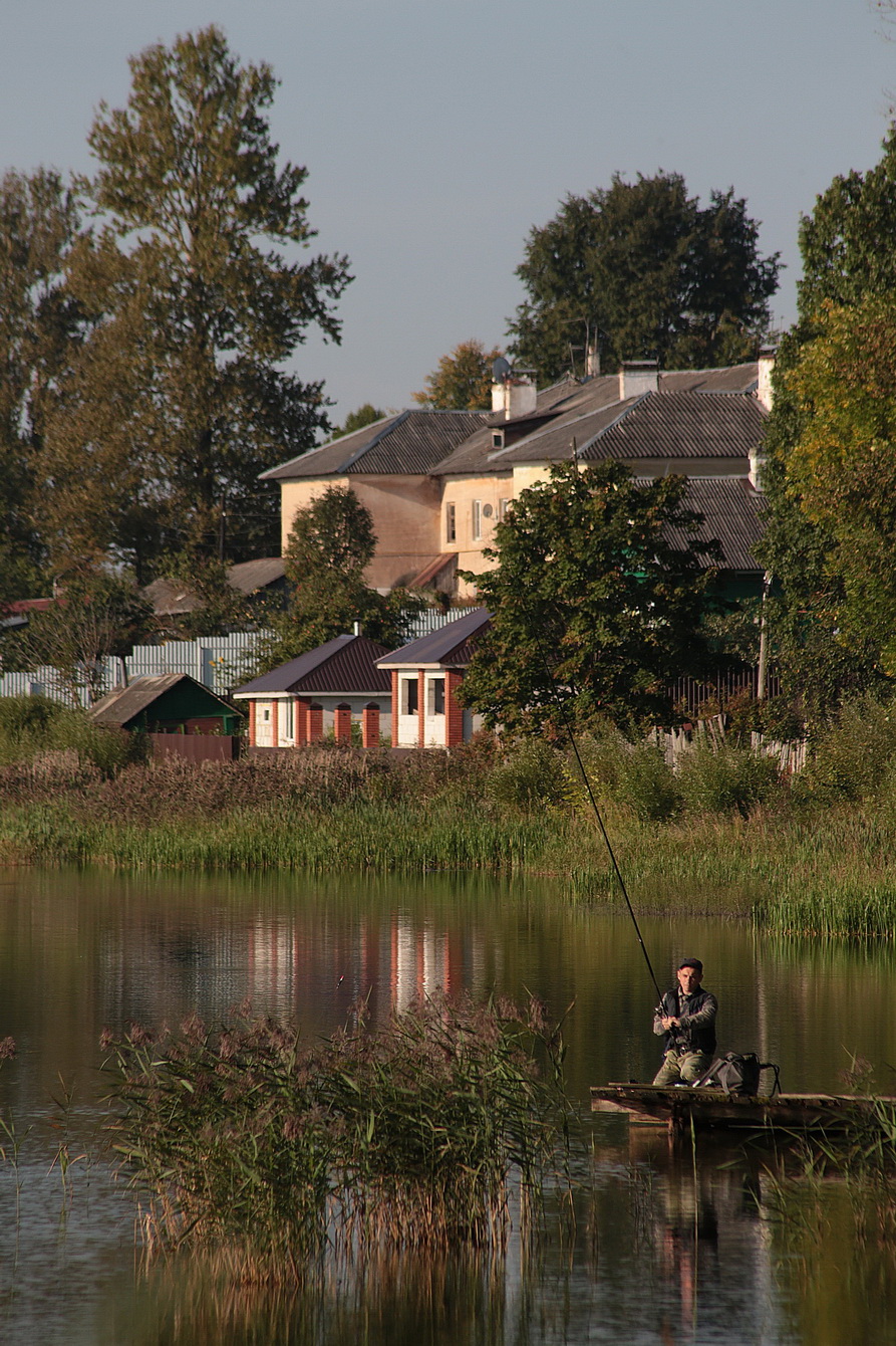 Озеро в Кафтино Тверской области