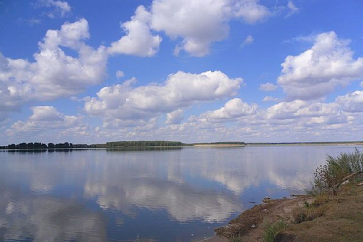 Урюм озеро Новосибирская