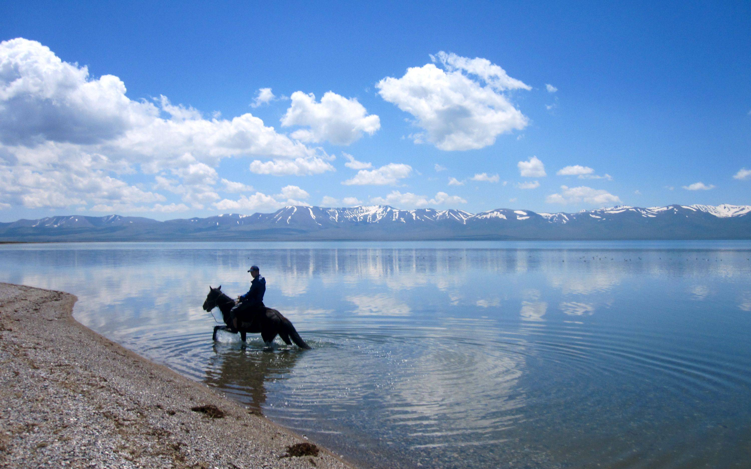 Озеро сонкёль Киргизия