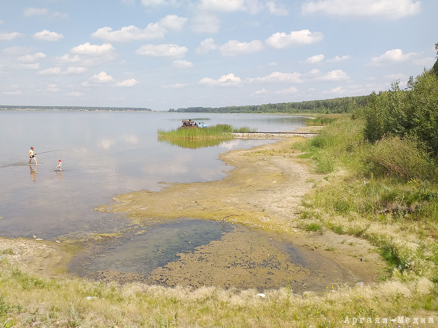 Тептярги озеро в Челябинской