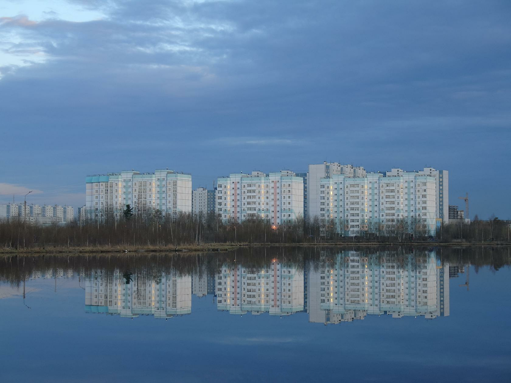 Комсомольское озеро Ленинградская область