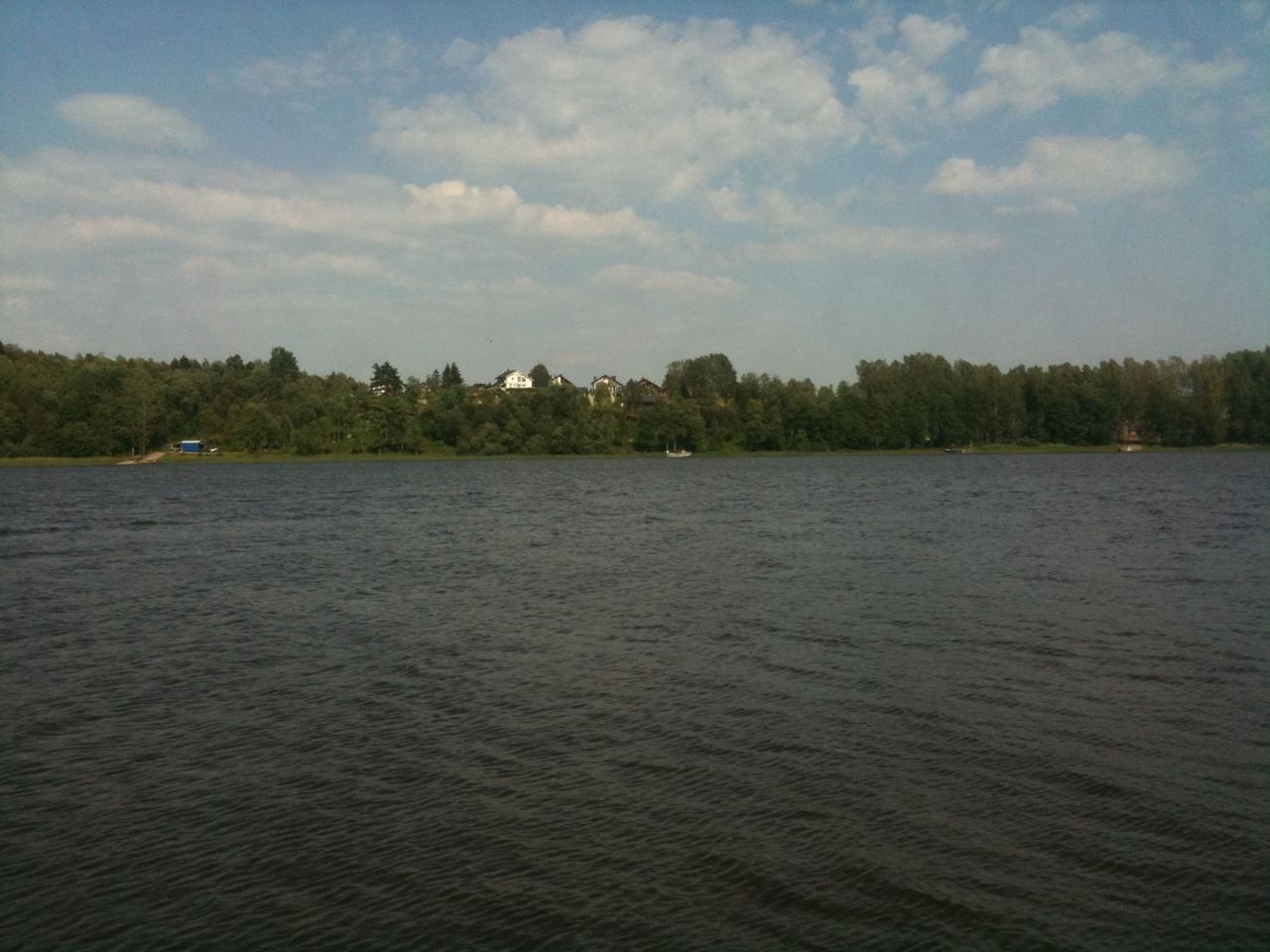 Полянское озеро Ленинградская