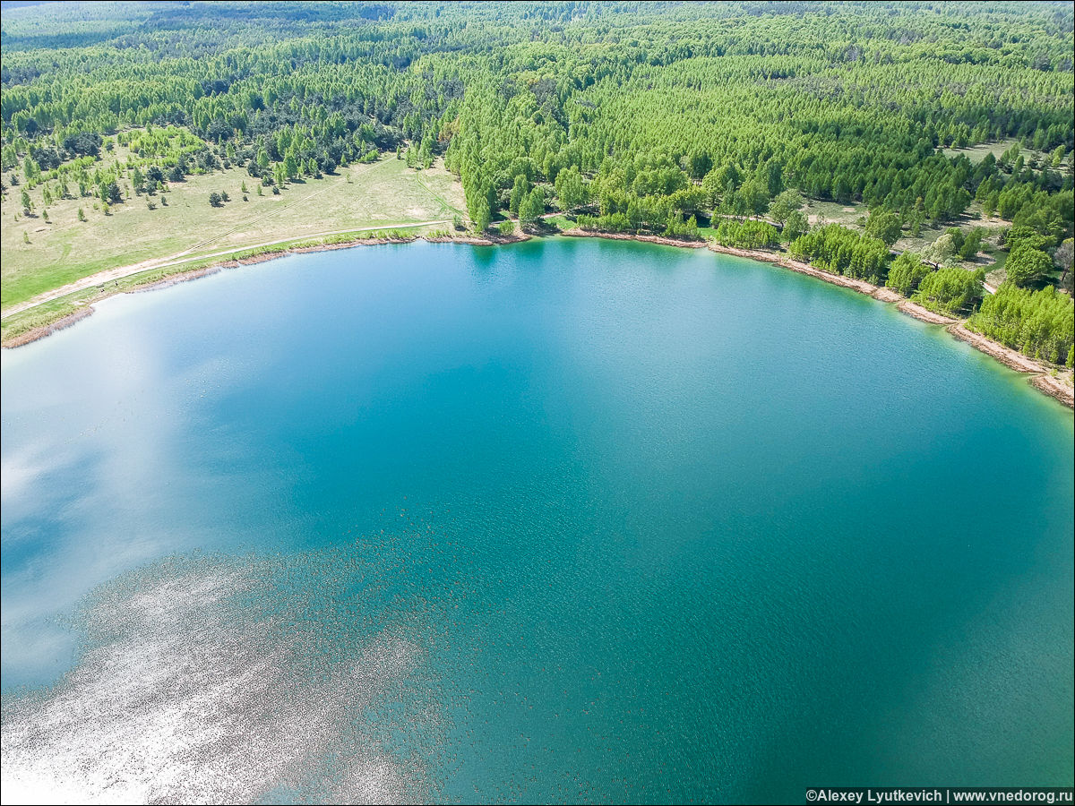Голубое озеро Рязанская область Шиловский район