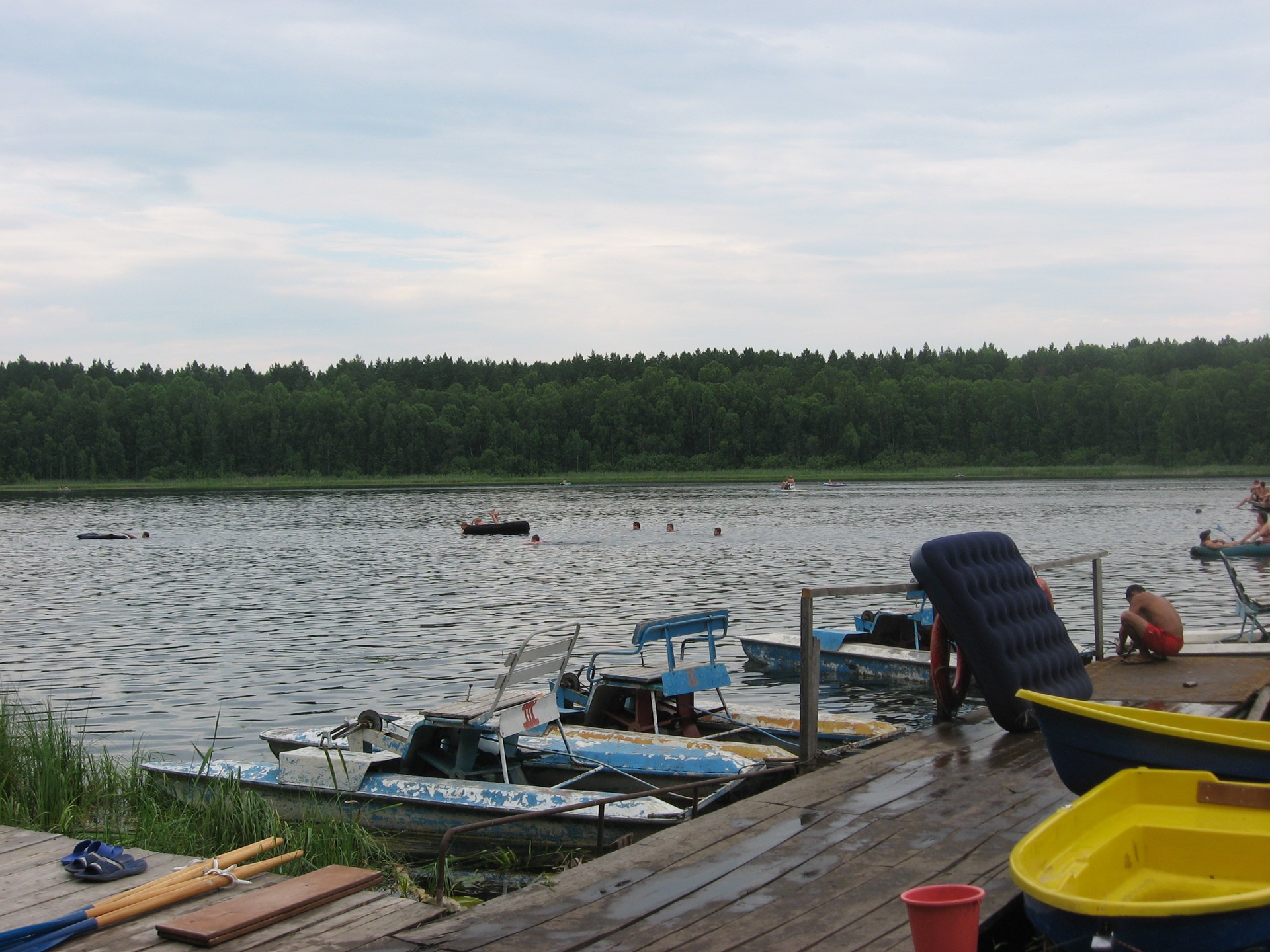 Озеро Линево Муромцевский