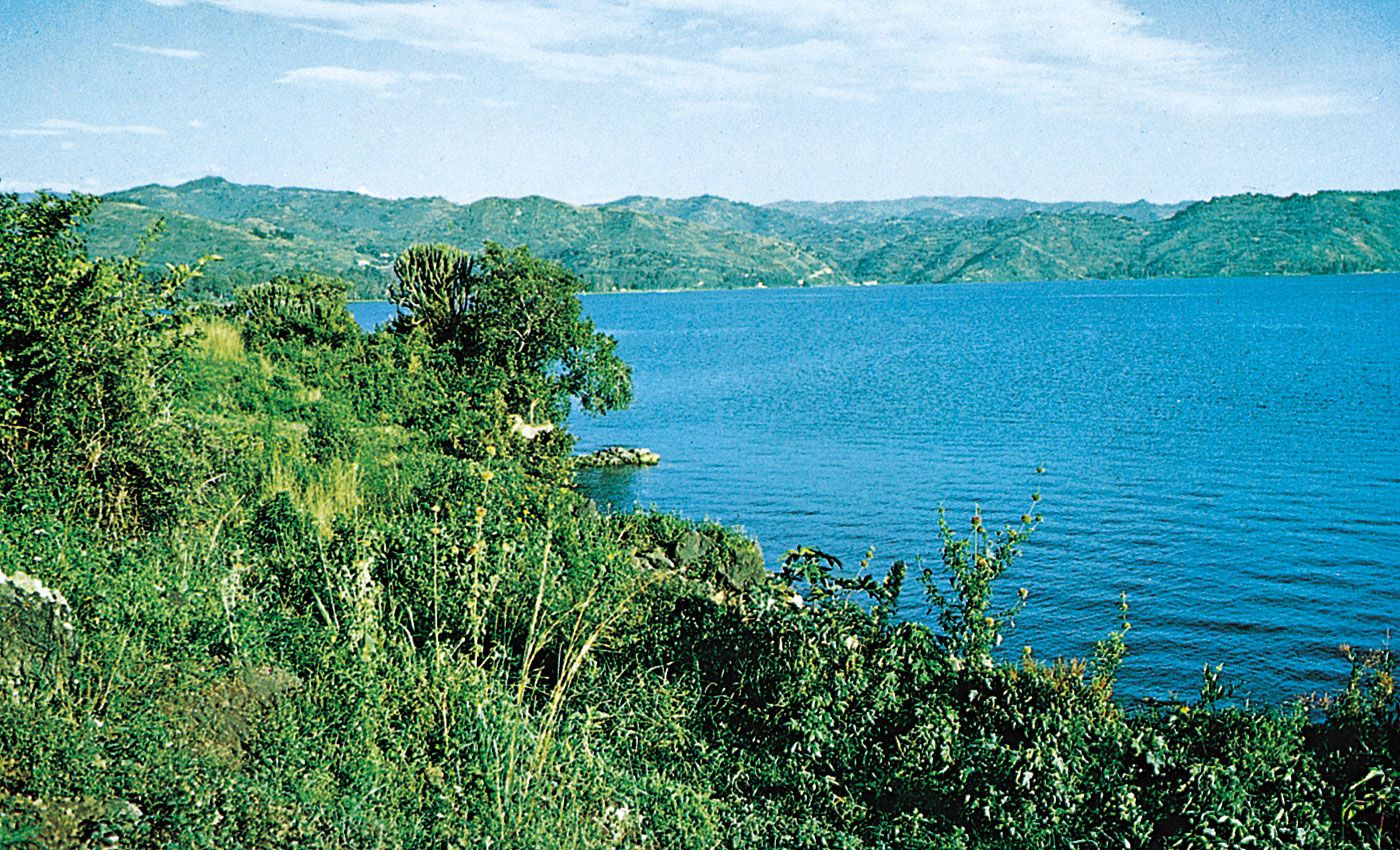 Озеро Танганьика Береговая линия