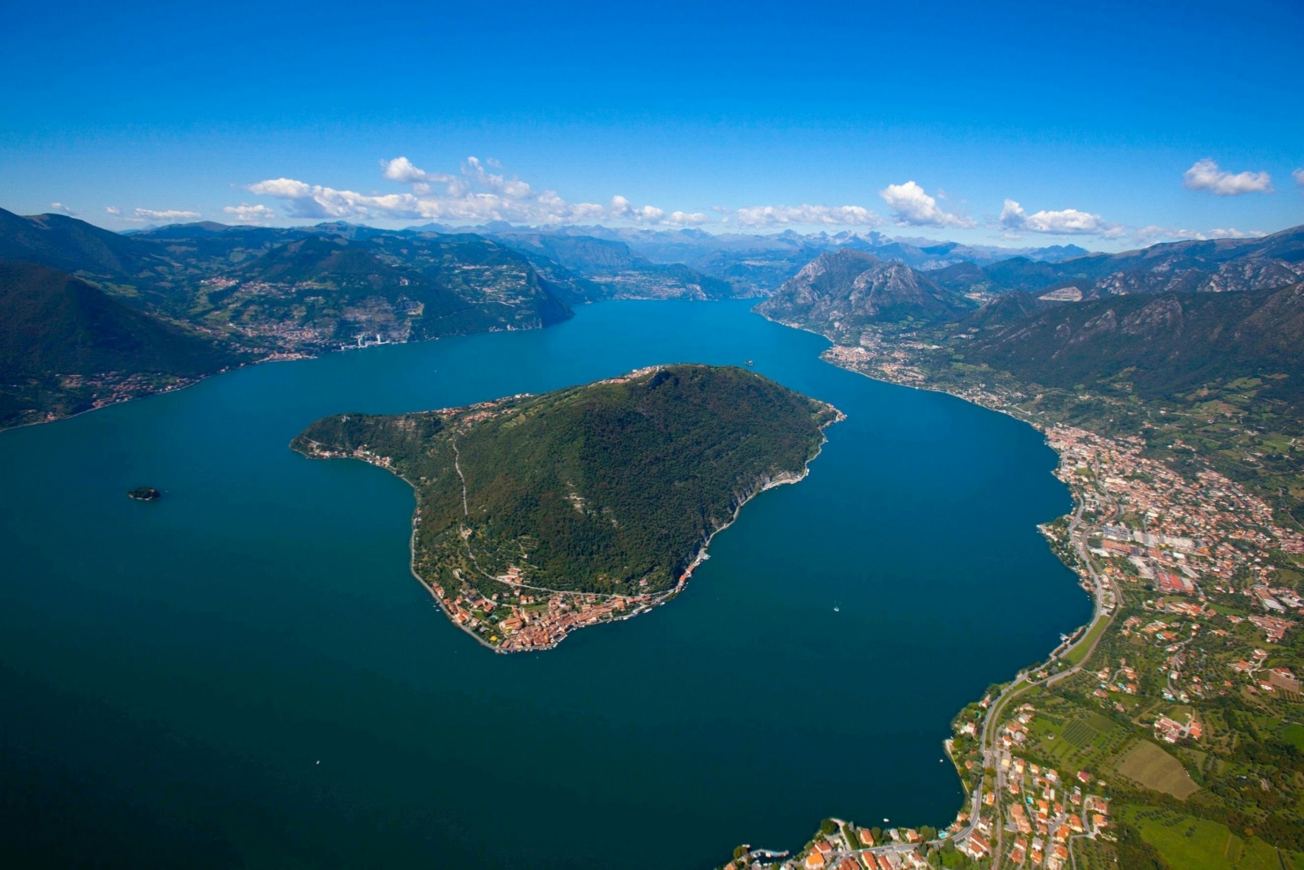 Озеро Исео Италия