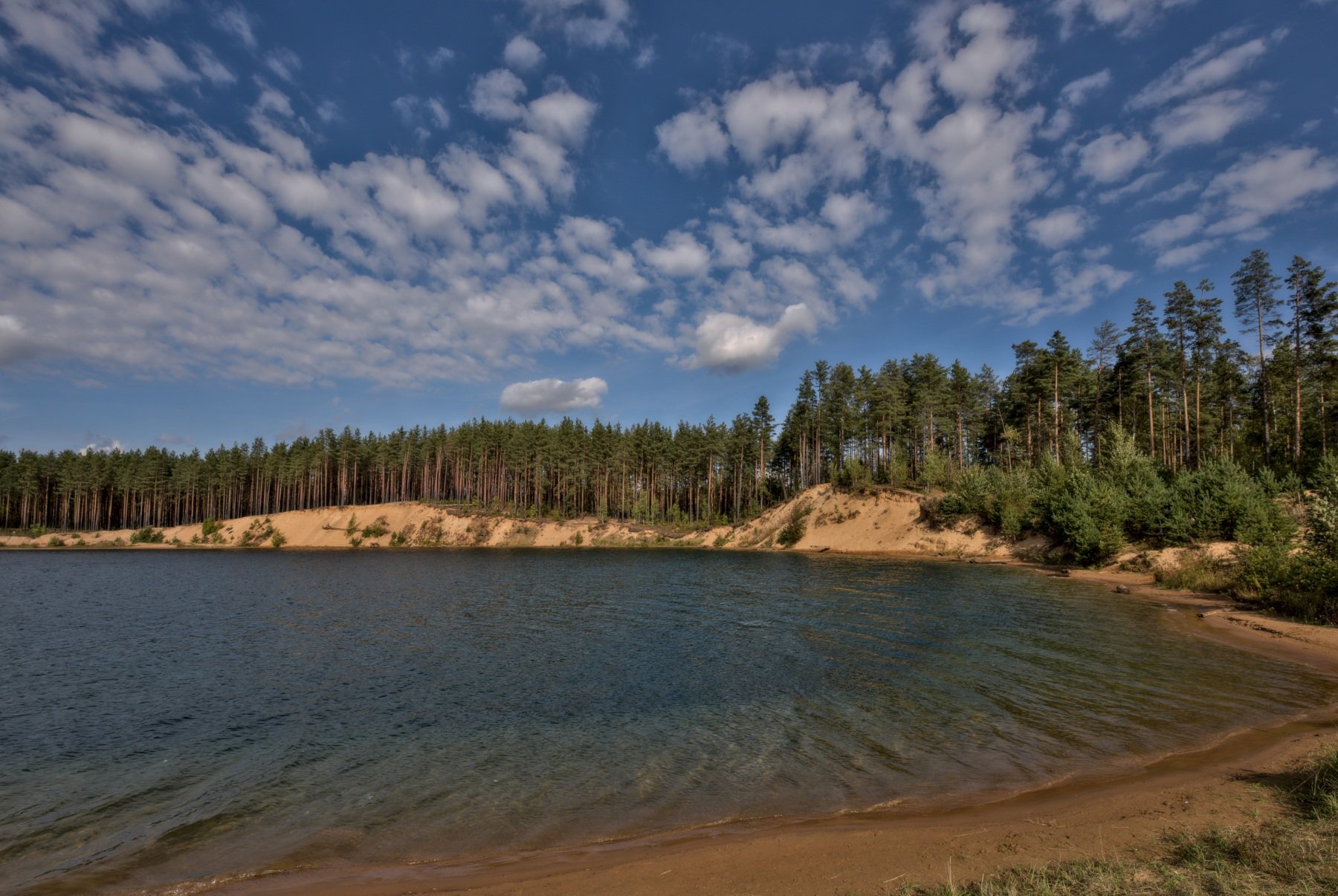 Озеро пионерское Токсово