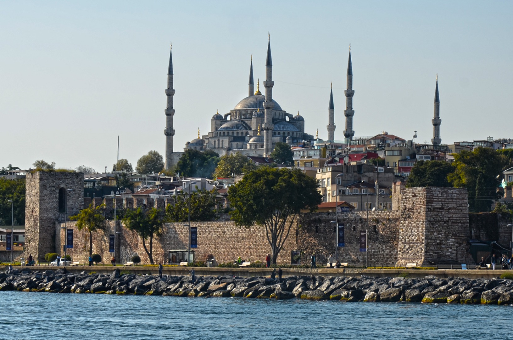 Стамбул мечеть Босфор вид