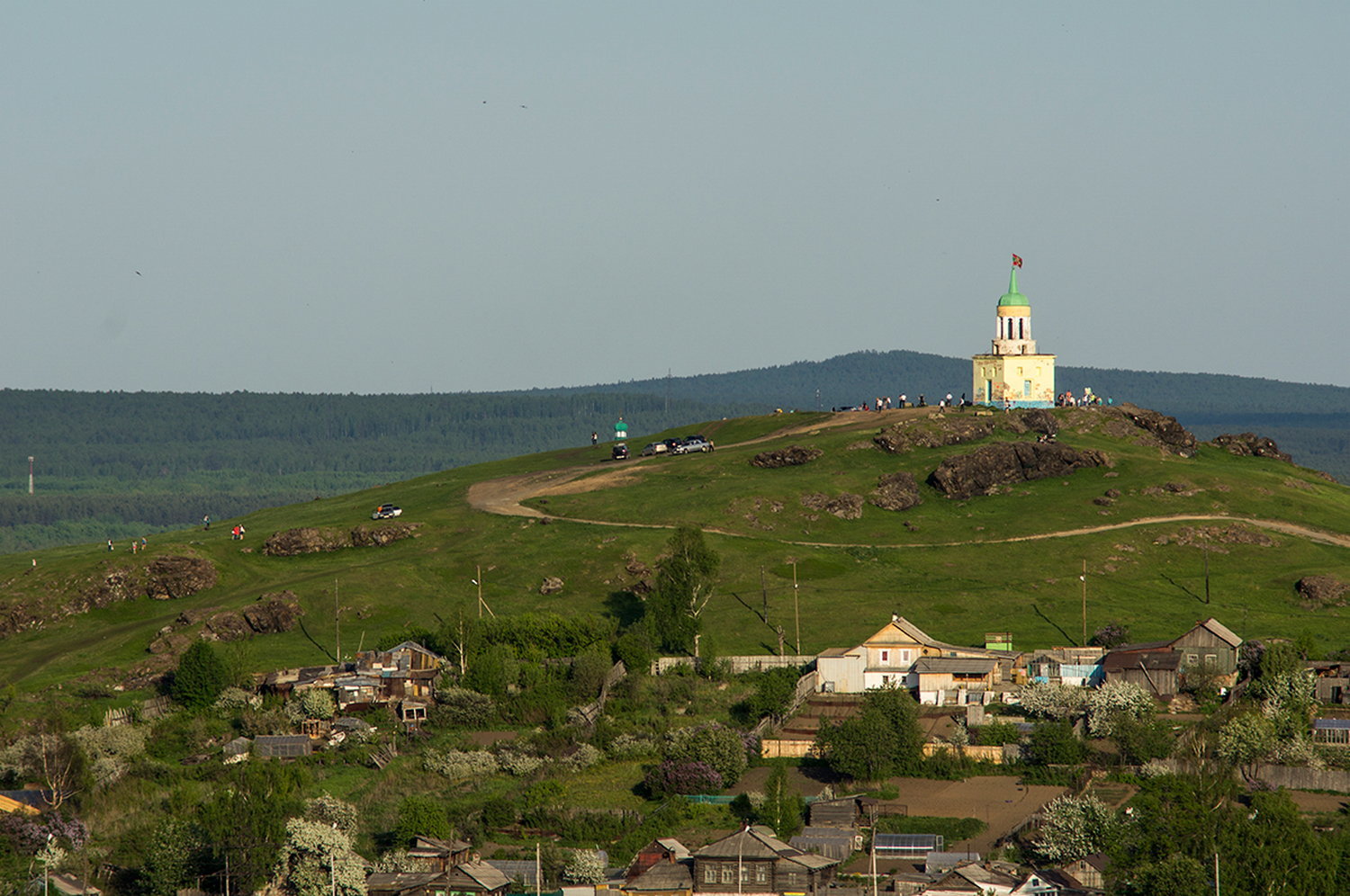 лисья гора ночью